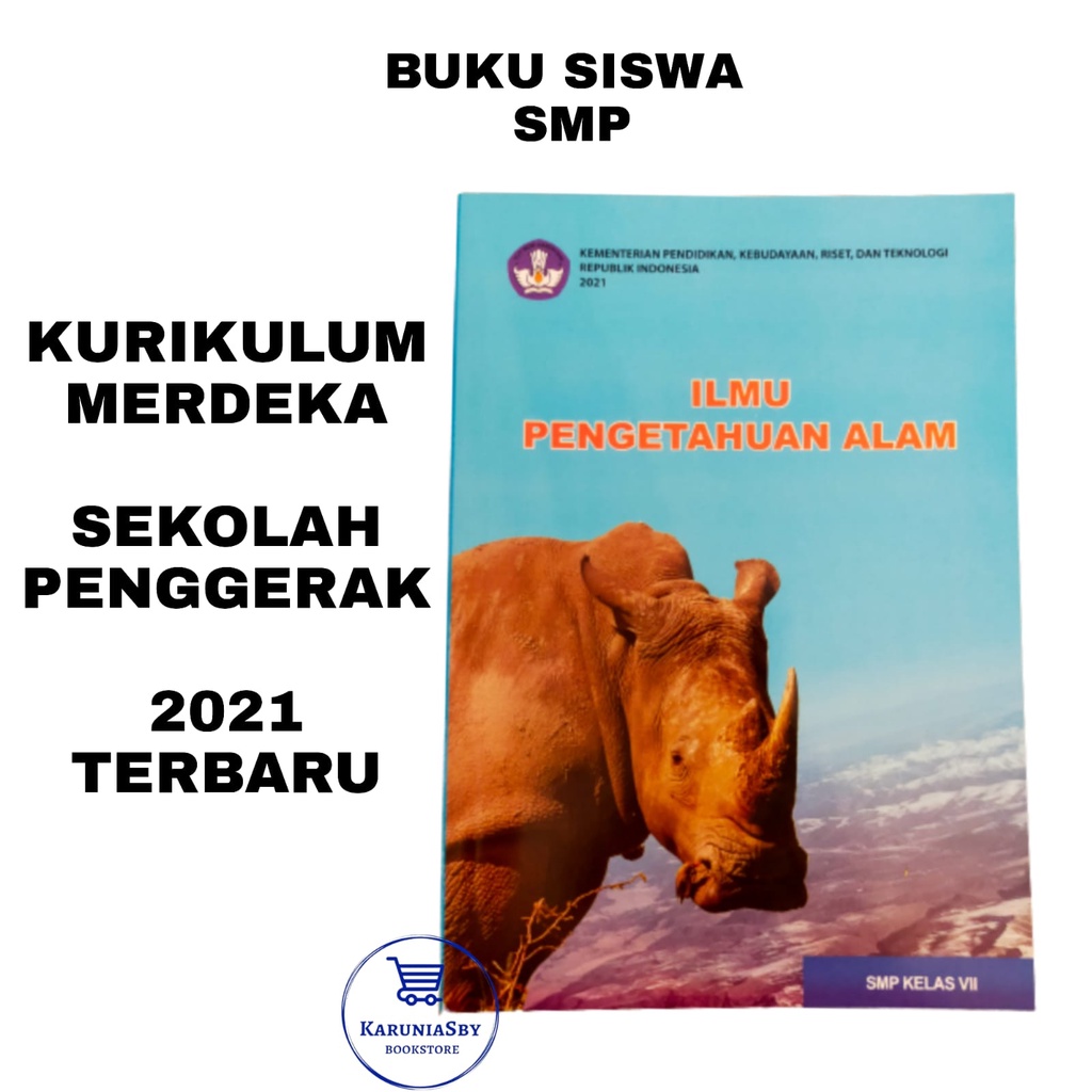 Buku IPA SMP/MTS Kelas 7 Kurikulum Merdeka Sekolah Penggerak 2021 Terbaru