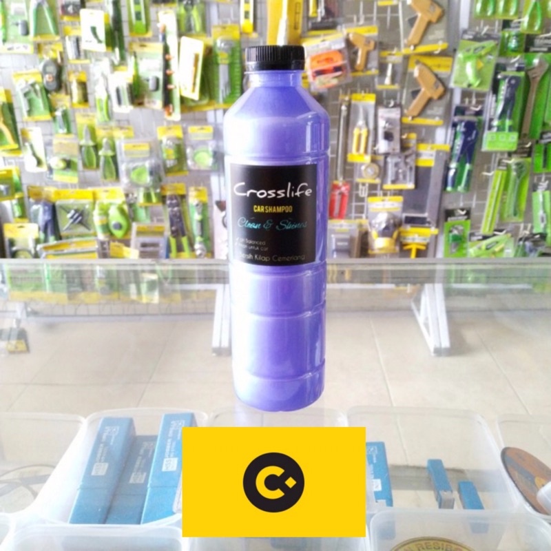 SABUN CUCI MOBIL MOTOR CROSSLIFE CAR WASH SHAMPOO SHAMPO WAX SOAP CMart