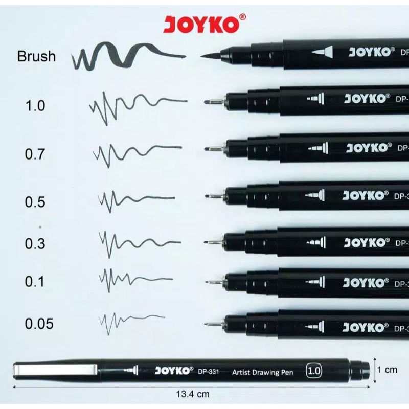 

JOYKO DRAWING PEN 1 SET ISI 7 (DP-331-7)