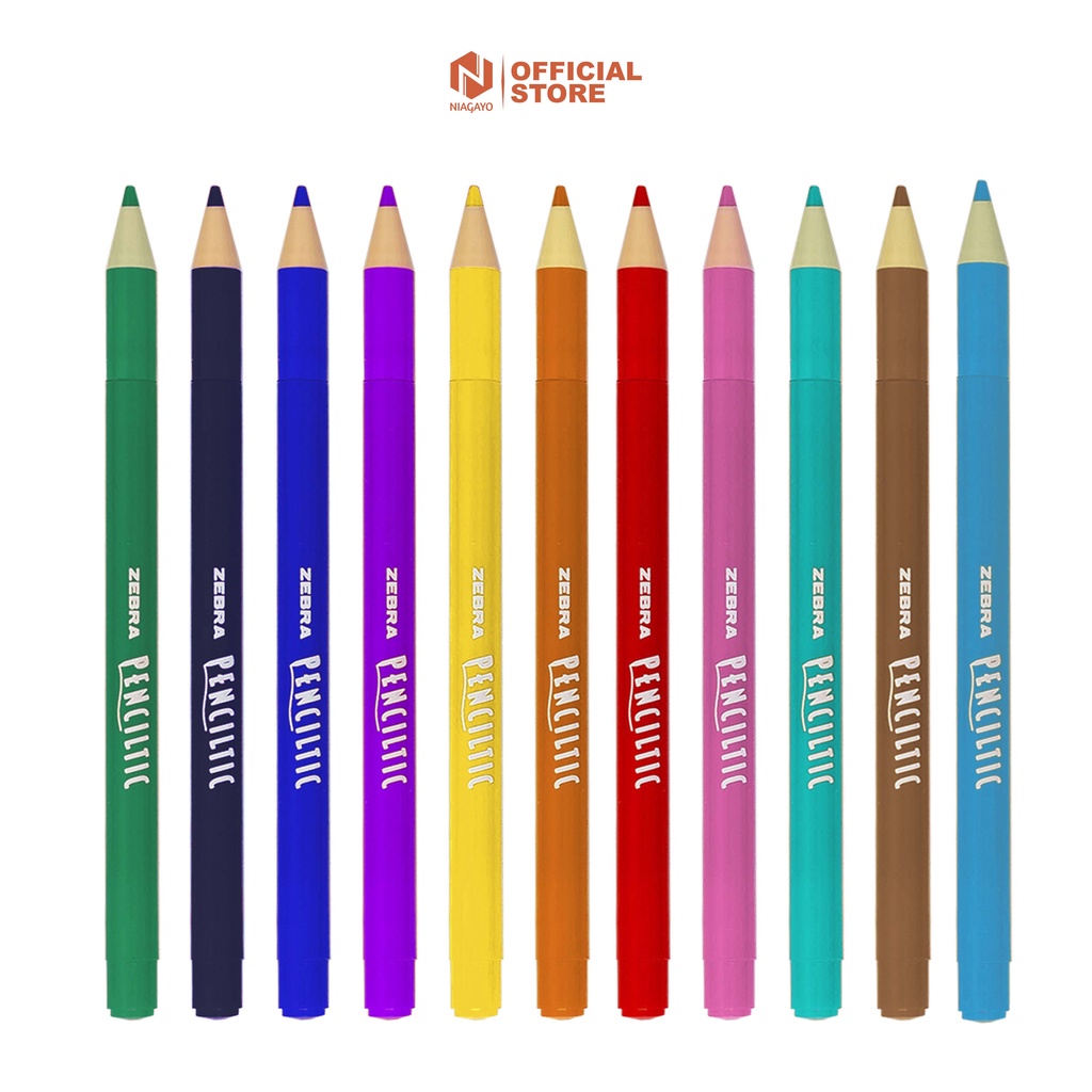 

Pulpen Warna Penciltic Merk ZEBRA Bolpoin Ukuran 0.4 mm Fineliner