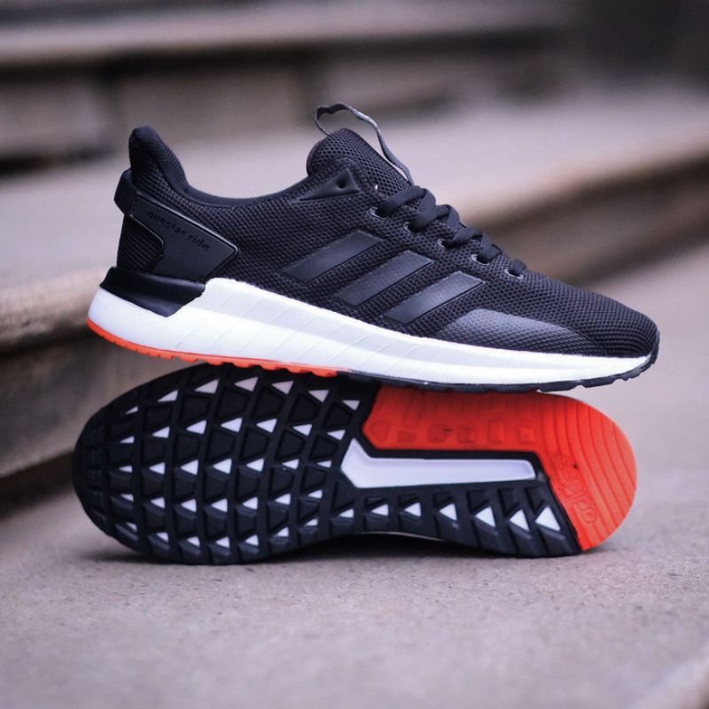 Adidas Questar Ride &quot;Black White Orange&quot;