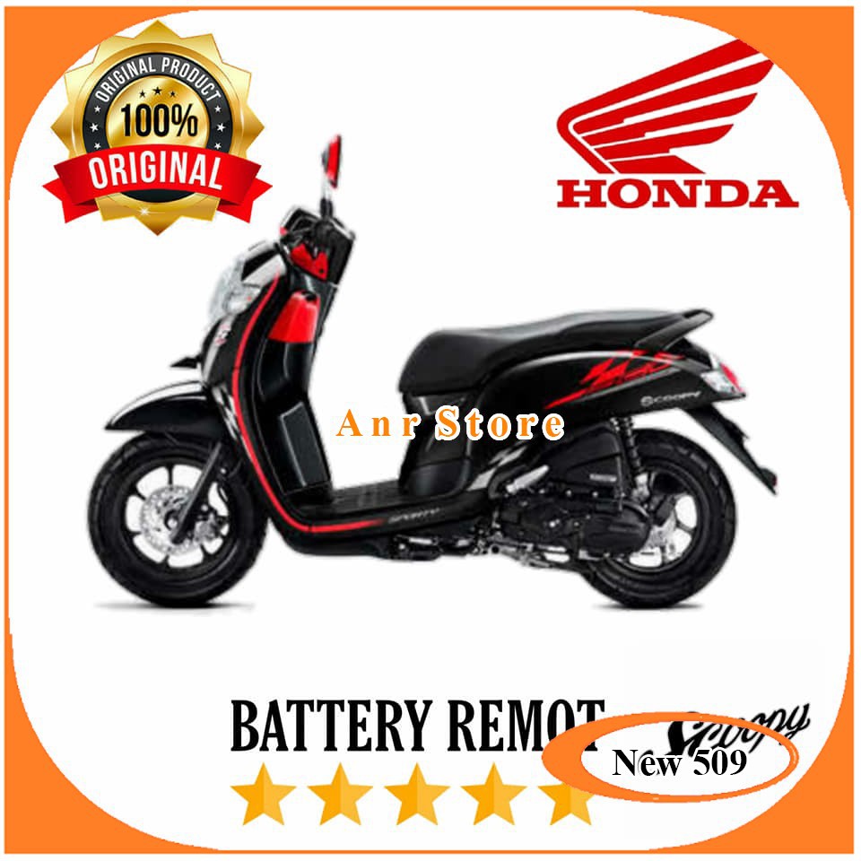 Battery Batrei Remot Keyless Honda Scoopy 2017 Original