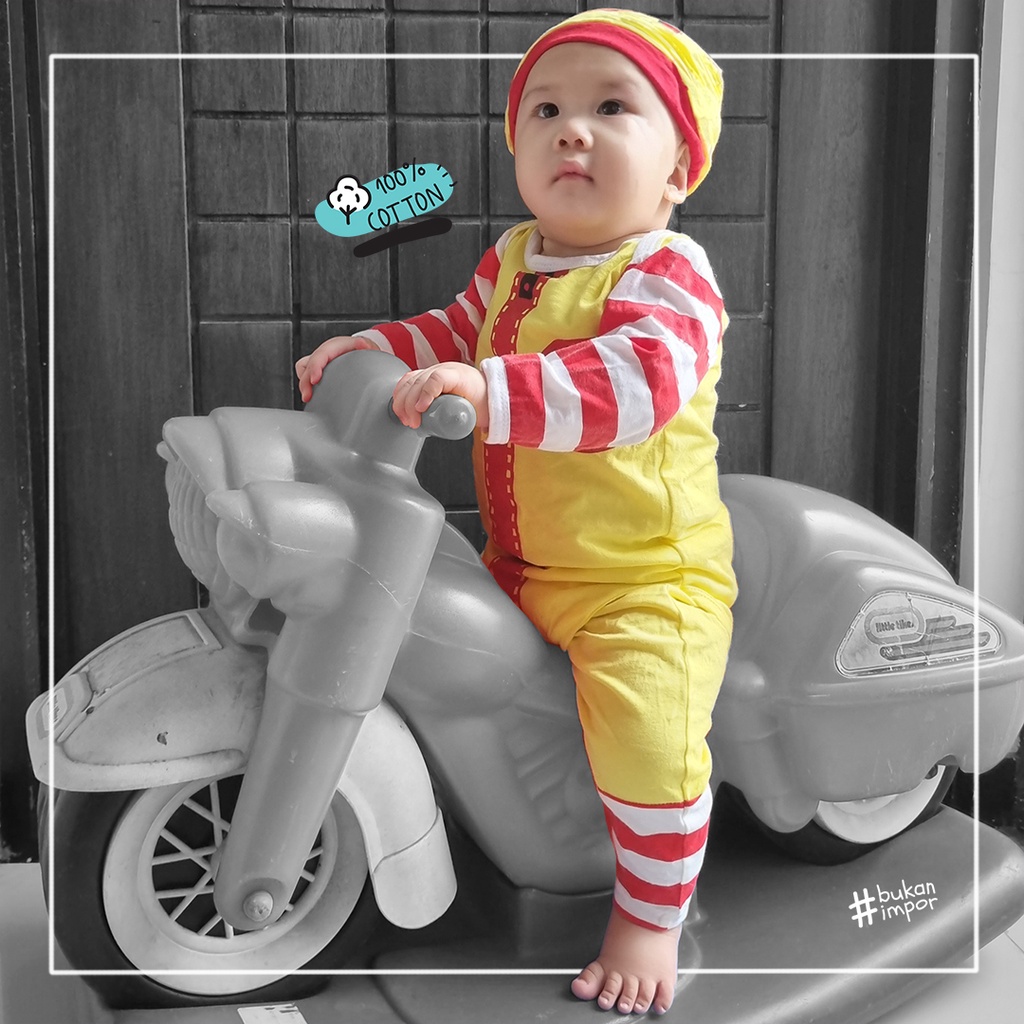 ❤️jumper bayi baju bayi lucu mcd mcdonald baju anak❤️