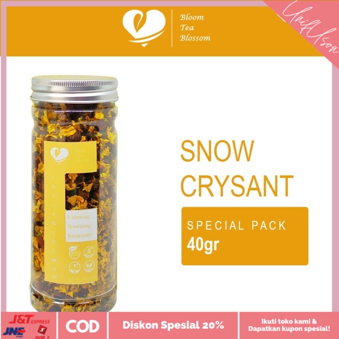 

⭐COD⭐ Teh Krisan Salju Kemasan Khusus / Snow Chrysanthemum Tea Special Pack