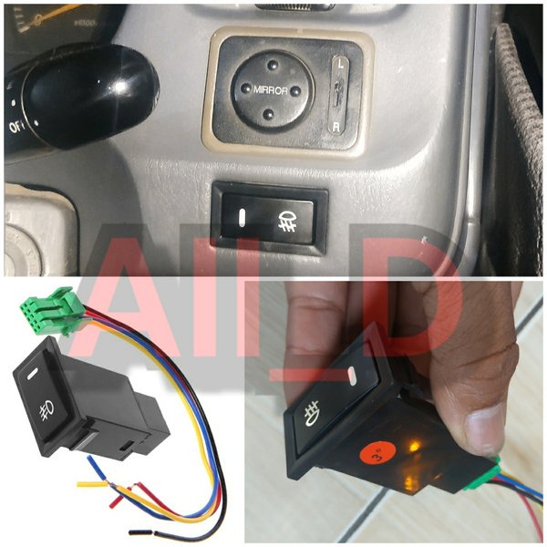 Saklar Lampu Tambahan - TOYOTA KIJANG SUPER - G - LGX - LSX - SGX - SSX - KRISTA - GRAND EXTRA -