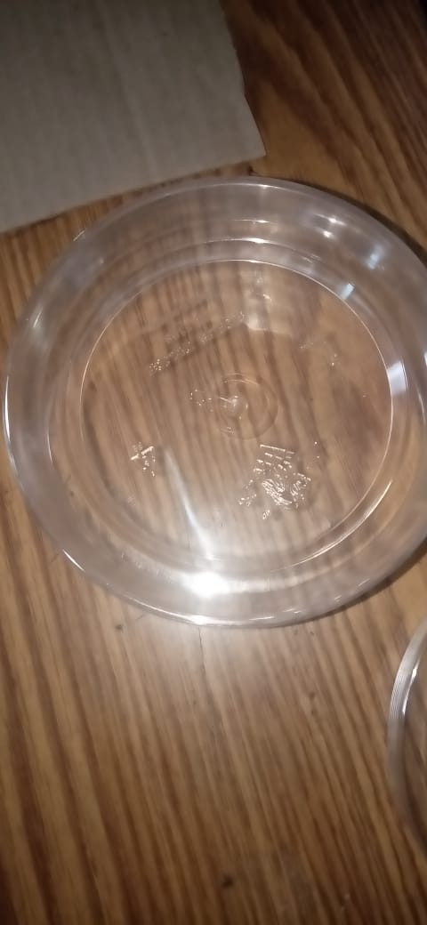 Per 12 Pcs Toples Kue Kering Bulat 1/2 Kg Ld1188 Stoples Plastik