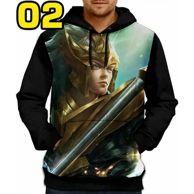 JAKET HOODIE SWEATER/ MOBILE LEGEND ZILONG 02/ PREMIUM ORIGINAL