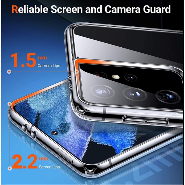 Pelindung Kamera Frame Metal Samsung Galaxy S21 Ultra Tempered Glass Camera Ring Metal