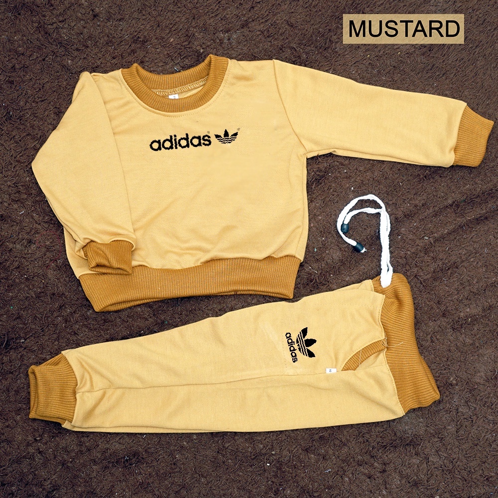 BAJU ANAK SETELAN MURAH SWEATER TRENING TRAINING JOGGER OLAHRAGA LAKILAKI/PEREMPUAN 5-10 thn-1