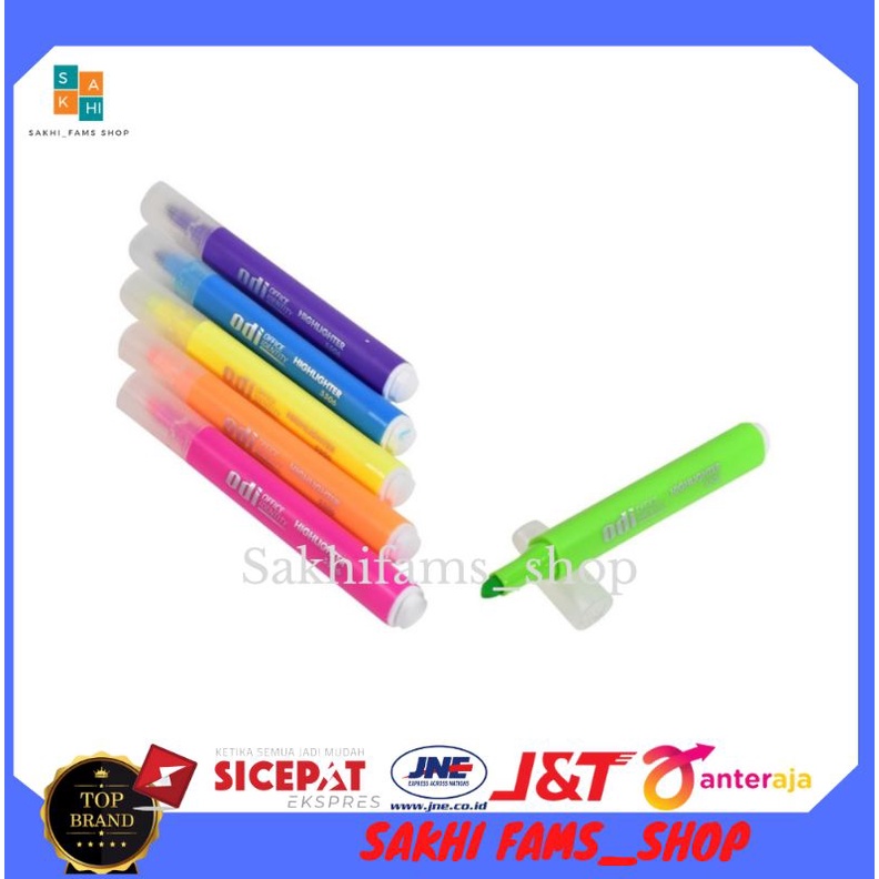 

Odi Set 6 Pcs Highlighter Warna