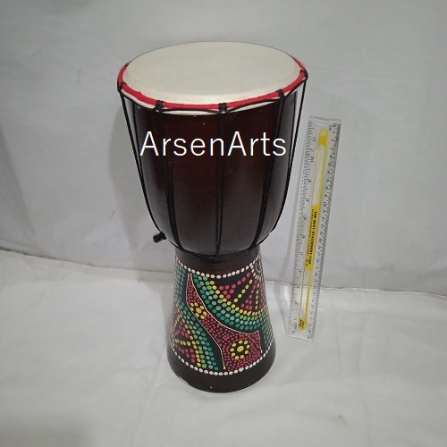 Kendang Djembe Gendang Jimbe Ukuran Besar Tinggi 40 cm Alat Musik Tradisional