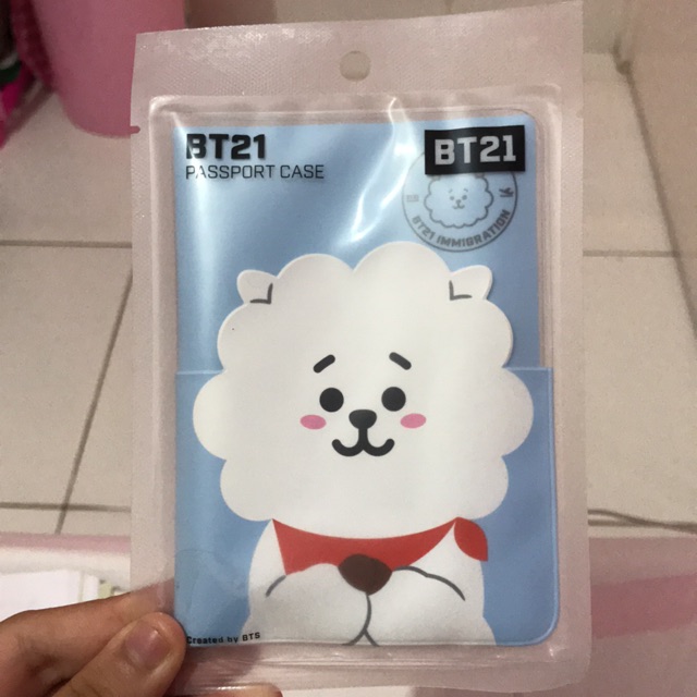 BT21 RJ passport case