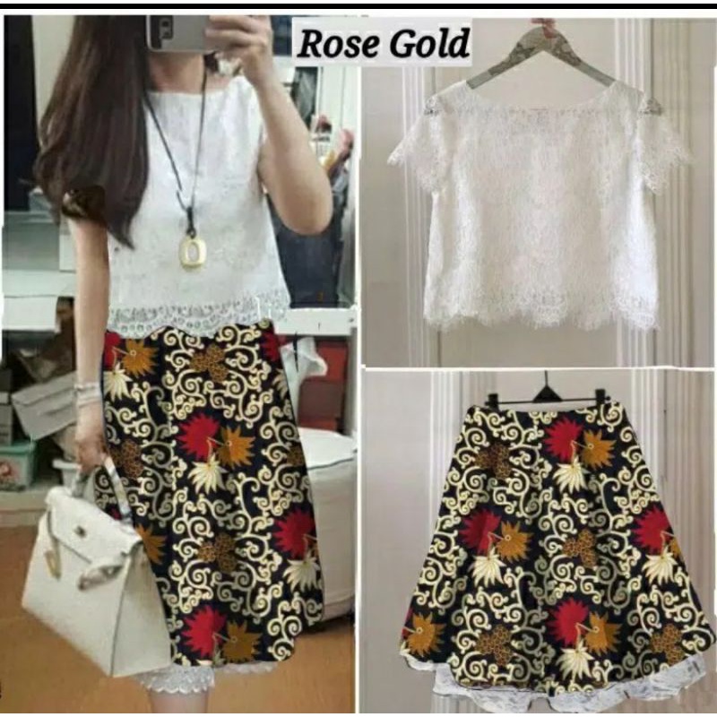Rok Batik Pendek Mayung /Rok Batik Wanita Dewasa