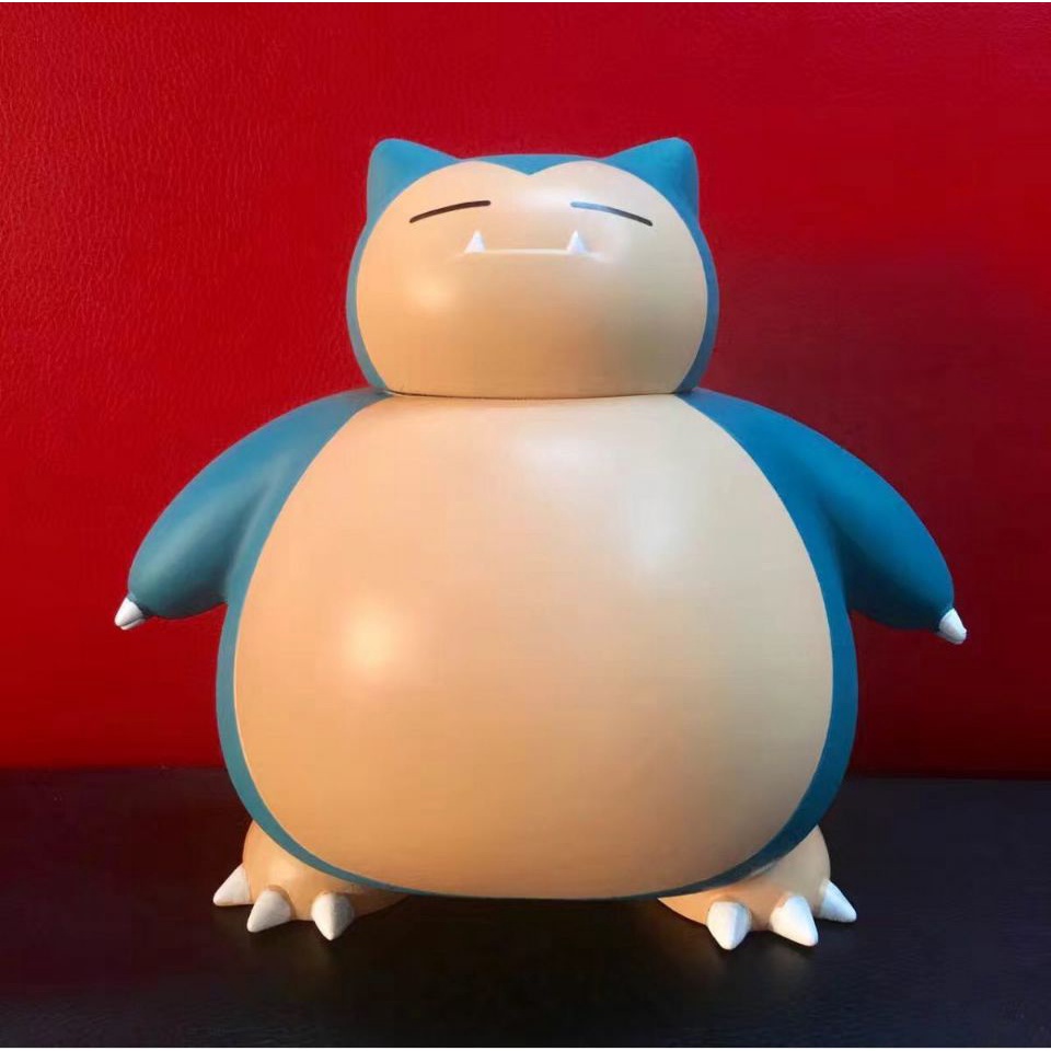 Mainan Celengan Bentuk Pokemon Snorlax Ukuran 14-16cm Untuk Hadiah Anak