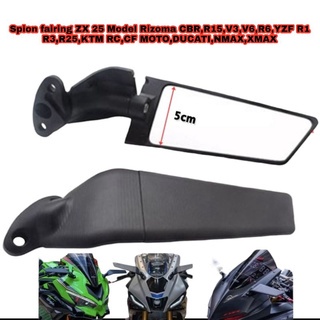 SPION WINGLET KAWASAKI ZX 10R SPION WINGLET NMAX OLD DAN NEW ZX25R SPION FAIRING R25 R15 CBR250RR ZX636 Z10R R6