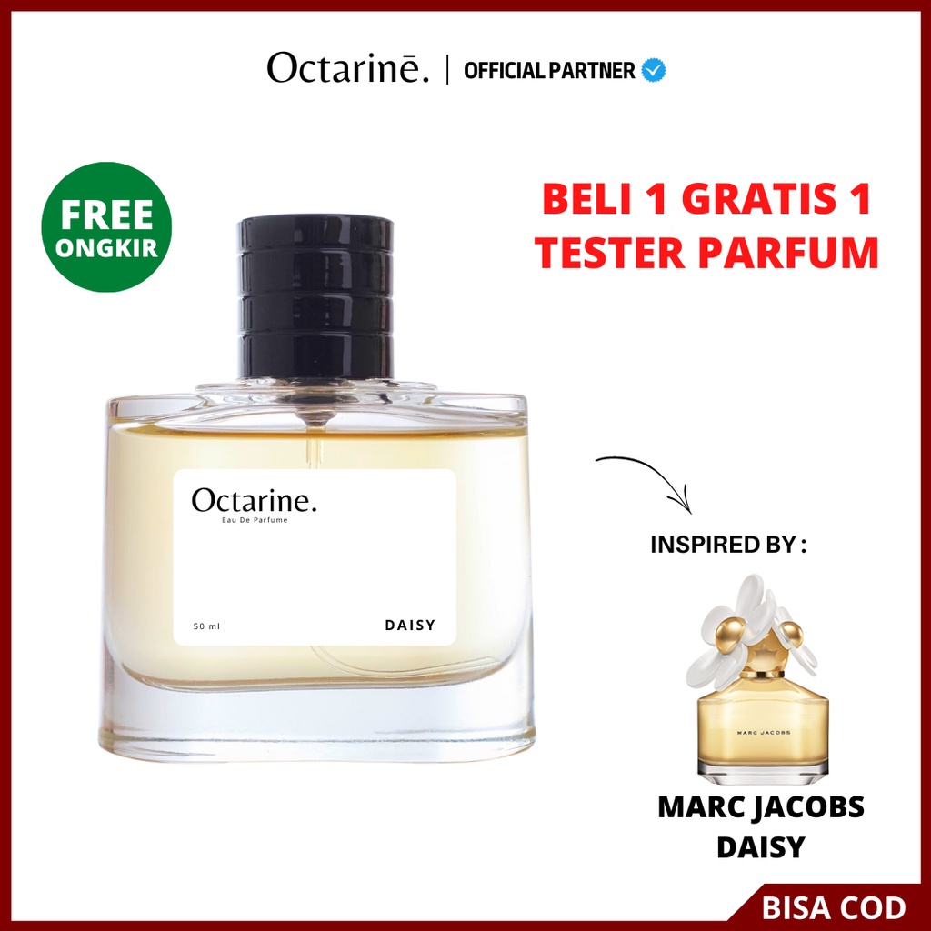 Octarine - Parfum Wanita Tahan Lama Aroma Segar Fruity Inspired By DAISY | Parfume Farfum Perfume Minyak Wangi Cewek Cowok Murah Original
