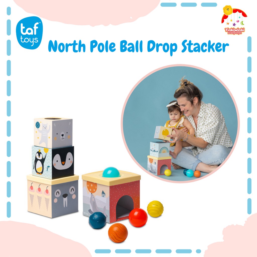 Taf Toys North Pole Ball Drop Stacker