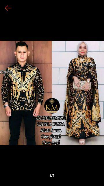 Maura Couple - Sania Ruffle Batik Couple Ori Ndoro Jowi Dnt Garansi Termurah Shopee - Shopashop Solo