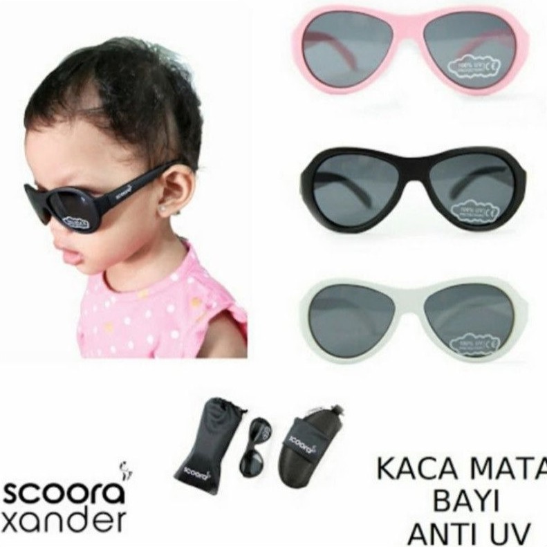 SCOORA XANDER Baby Sun Glasses Kaca Mata Bayi Anti UV