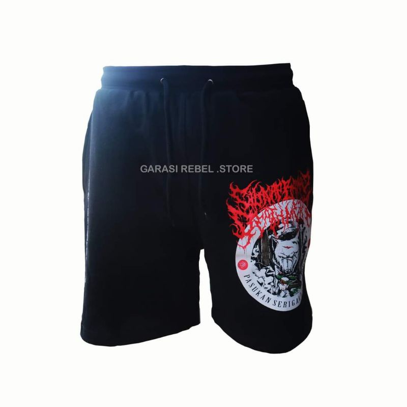 CELANA PENDEK PRIA CELANA CBDM MESHORT BAND METAL GARASI REBEL BOARDSHORT MUSIK CELANA  SANTAI CELAN