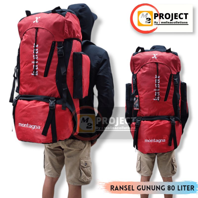 Tas Gunung 80 Liter Tas Mudik Tas Traveling Outdoor Kemping Ransel Gunung Besar