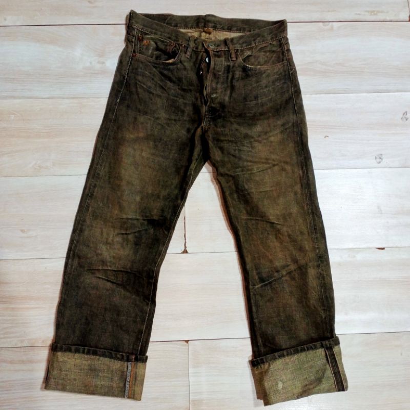 Double RRL (RALPH LAUREN) Japan woven selvedge denim