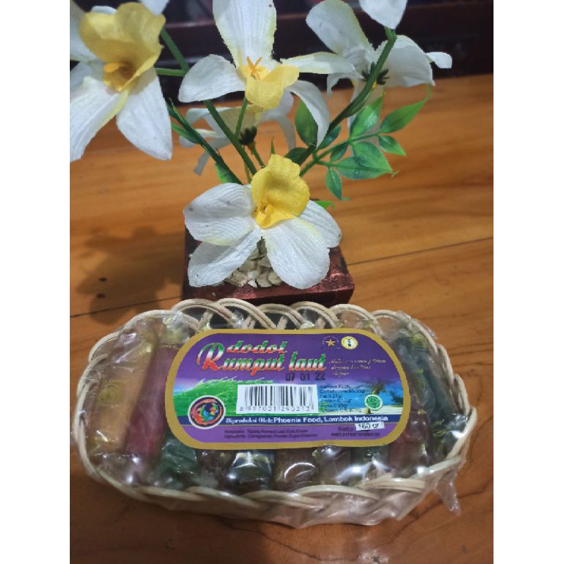 

Dodol Rumput Laut keranjang Khas Lombok Phoenix