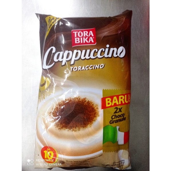 

torabika cappucino isi 10 sachet