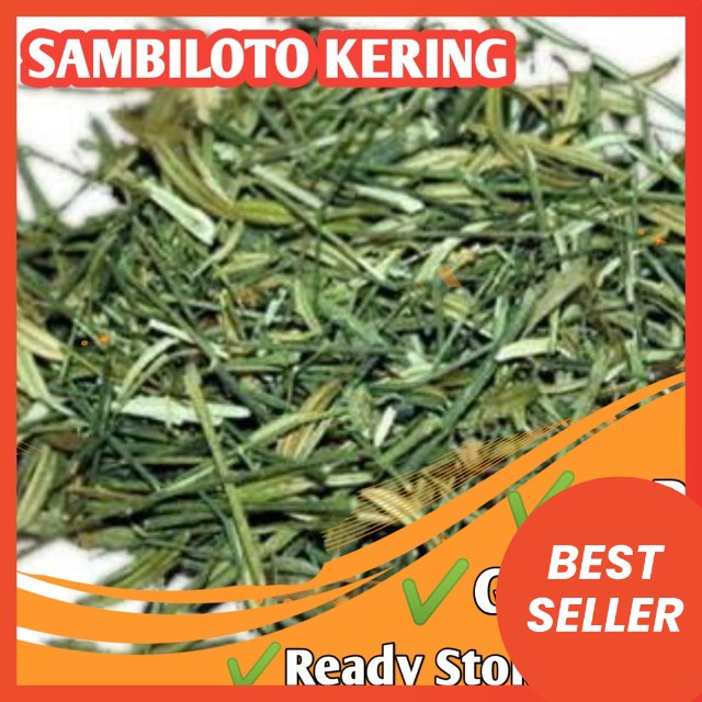 

[ READY SELALU ] Daun Sambiloto Kering SUPER 150 gr