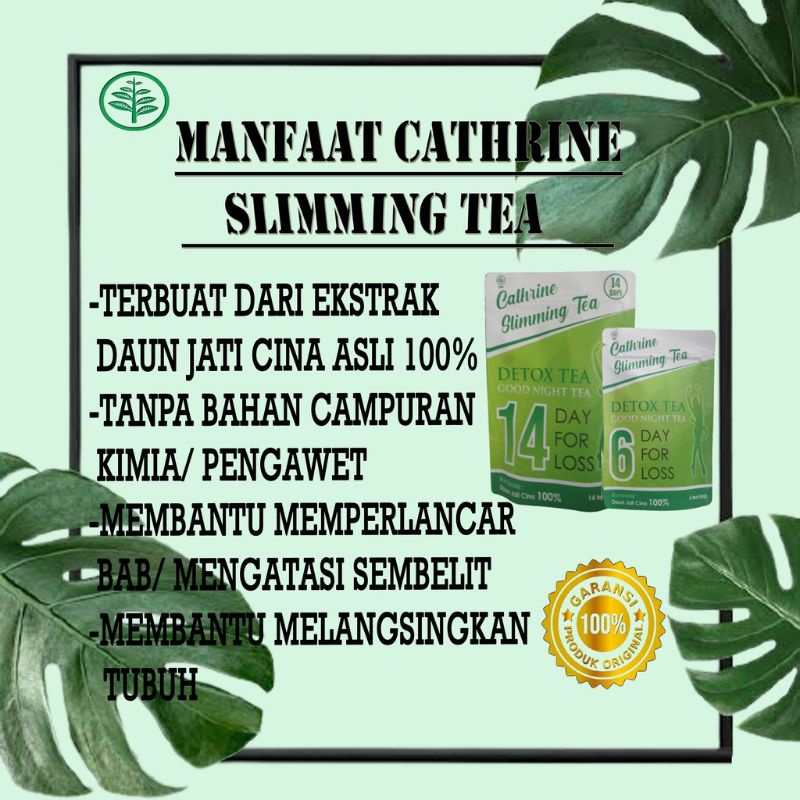 CATHERINE SLIM DETOX TEA LOSS 4 - 8 kg
