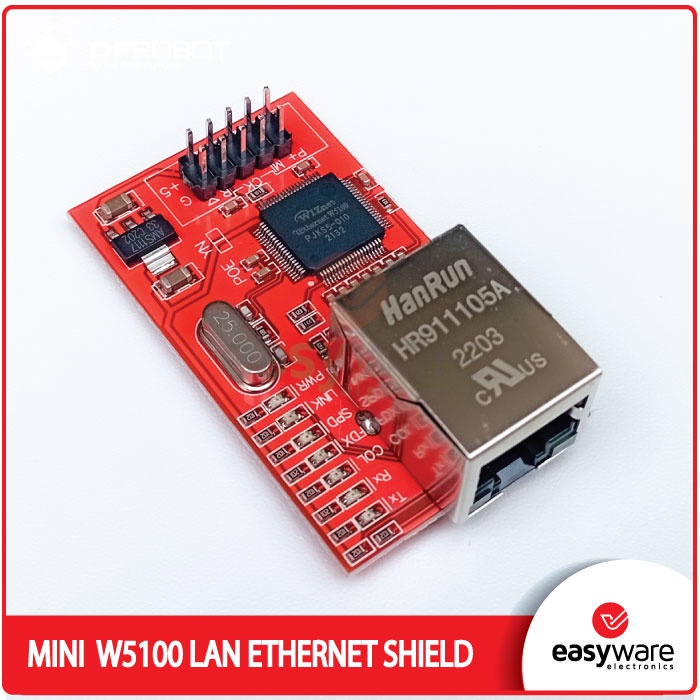 Mini W5100 LAN Ethernet Shield Network Board Module For Arduino