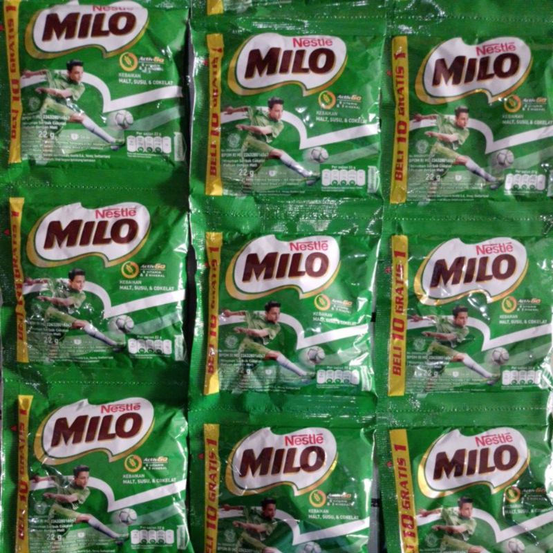 

Milo Active Go Renteng beli 10 gratis 1 | susu coklat | milo