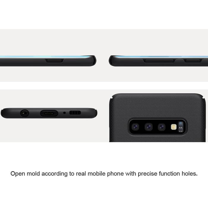 Hard Case SAMSUNG Galaxy S10 Nillkin Frosted Shield Casing Original