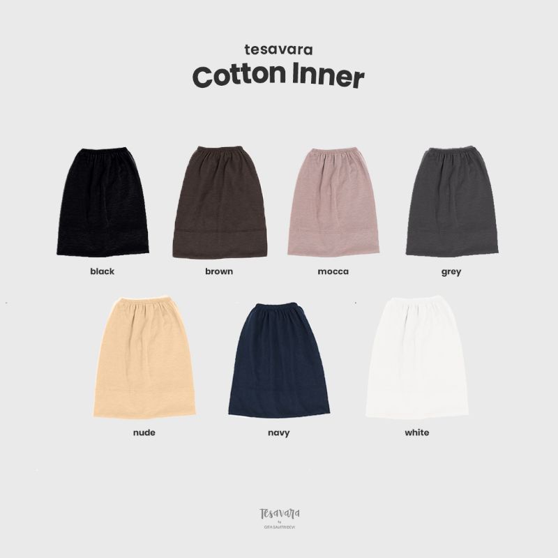 Tesavara | Cotton Inner | Inner Hijab Katun