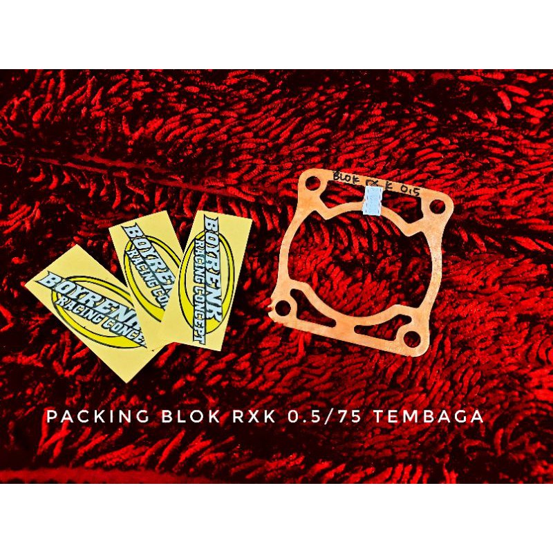 PACKING BLOK RXK 0.5mm TEMBAGA - BOYRENK RACING CONCEPT