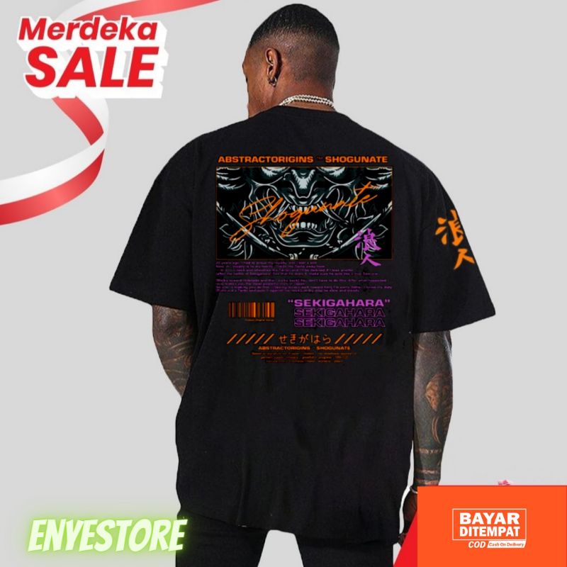 BAJU KAOS PRIA Distro ORIGINS / T-SHIRT PRIA / KAOS JEPANG / KAOS JAPAN / KAOS SAMURAI / BAJU KAOS S