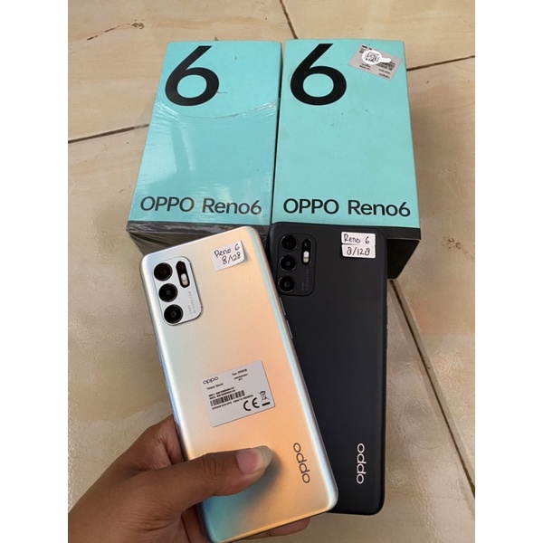 OPPO RENO 6 (8/128GB) SECOND FULLSET ORIGINAL BERGARANSI