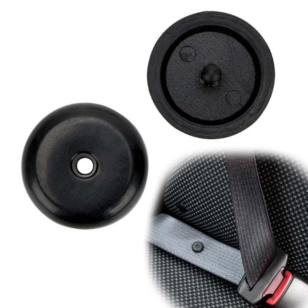 Lanfy Sabuk Pengaman Limit Gesper Universal Hitam Non-slip Penahan Car Seatbelt Stopper Klip Stopper