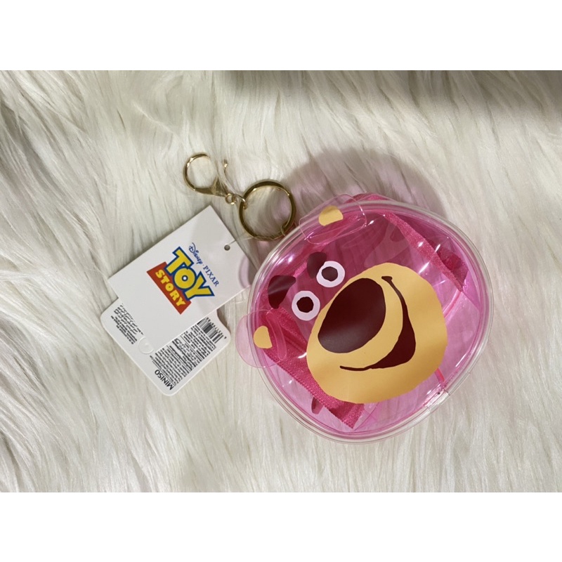 Pouch Dompet Koin Lotso Toy Story Miniso Cute Bear Tas Kecil