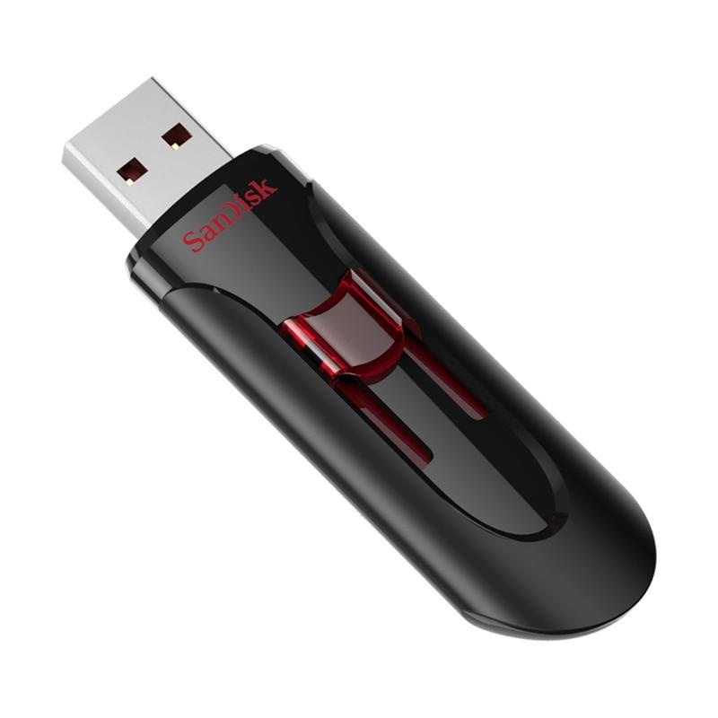 Flashdisk SanDisk 128GB USB 3.0 Cruzer Glide CZ600 - Garansi Resmi 5 Tahun