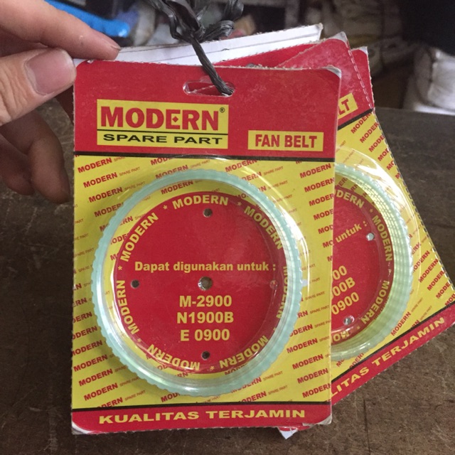 V-Belt Mesin Sugu Ketam Pasah Modern Fan-Belt Sugu Modern