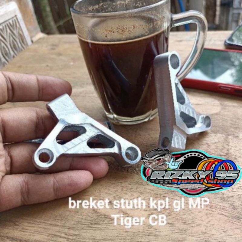 BREKET PANGKON DUDUKAN STUT SETUT KOPLING HIDROLIK CB GL MP TIGER breket kopling