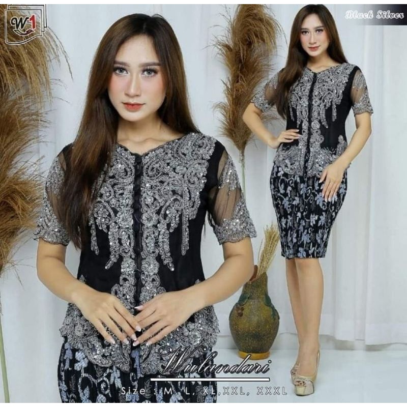 Realpic Stelan Kebaya Wulandari Motif 001 Original Butik