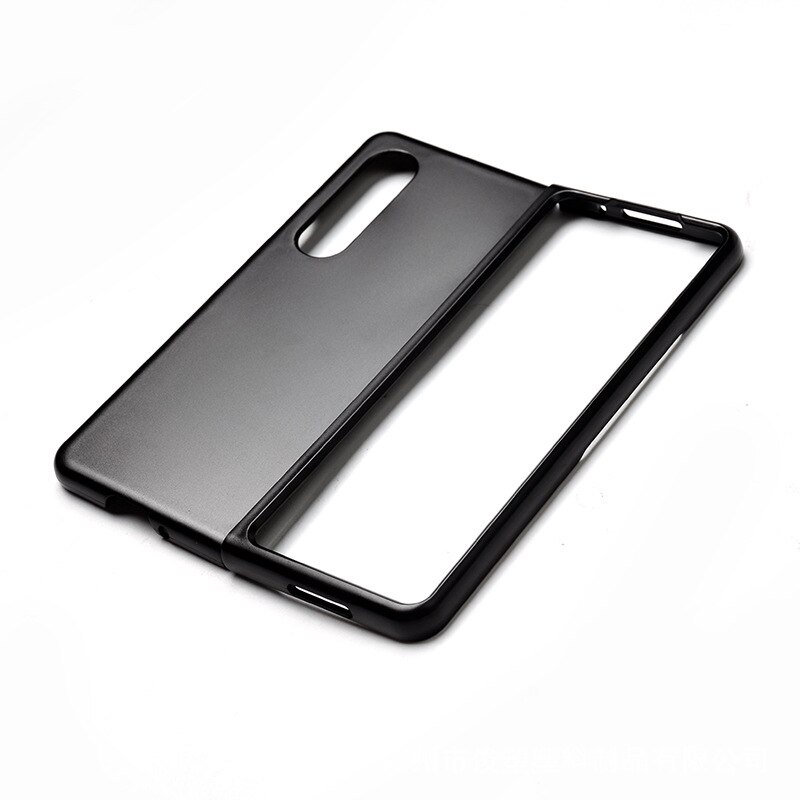 Hard PC Material Matte Case For Samsung Galaxy Z Fold3 Transparent Folding Protective Cover