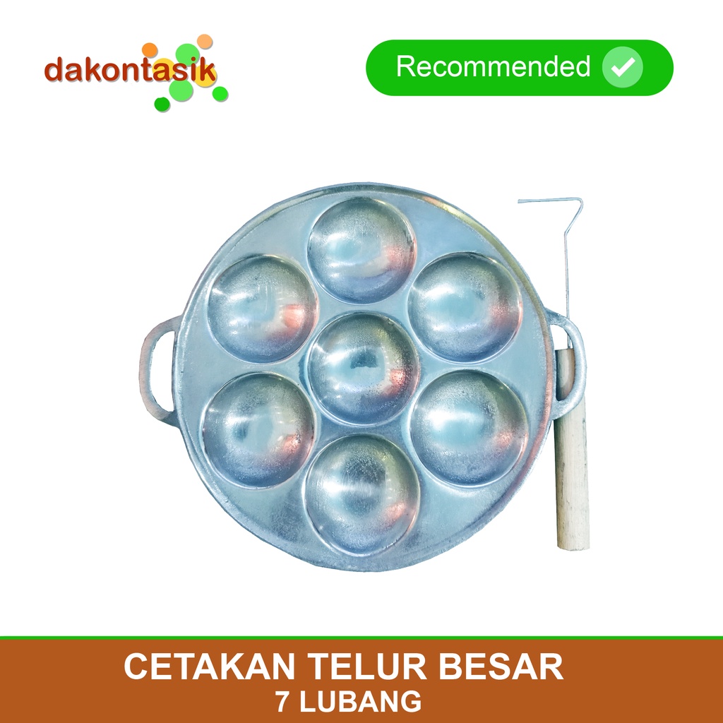 DT-18105 CETAKAN TELUR BESAR 7 LUBANG