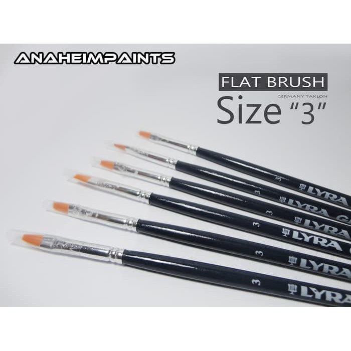 

Kuas Flat size 3