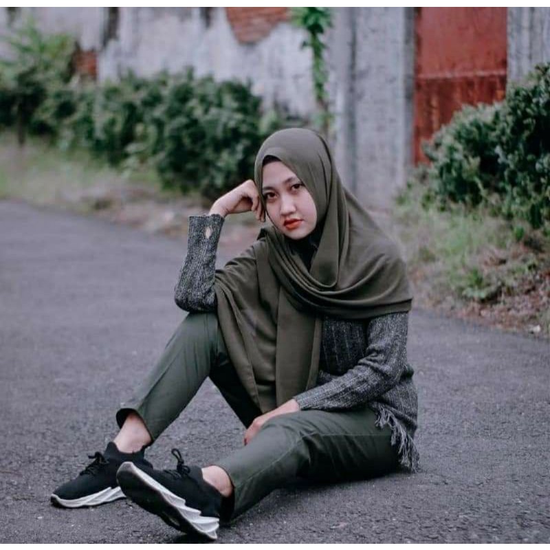 BATIK WANITA ATASAN KANTOR MODERN MONALISA GENES M,L,XL,XXL asli PEKALONGAN-Baggypant Random