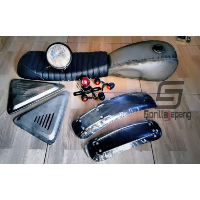 Sepaket tangki japstyle Triumph GL TIGER MEGAPRO