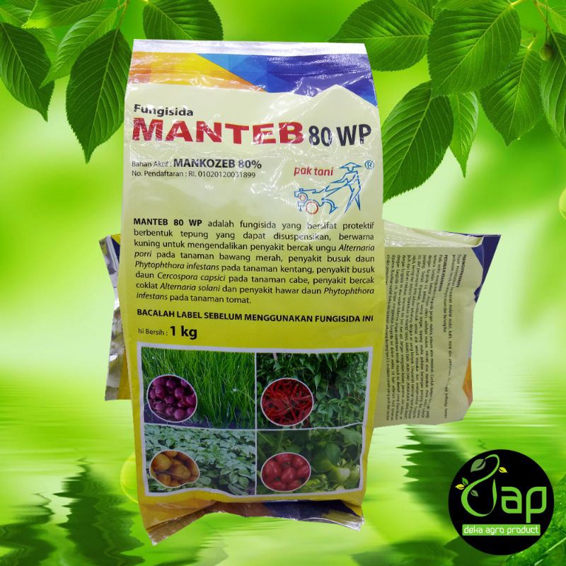FUNGISIDA MANTEB 80WP 1KG pak tani