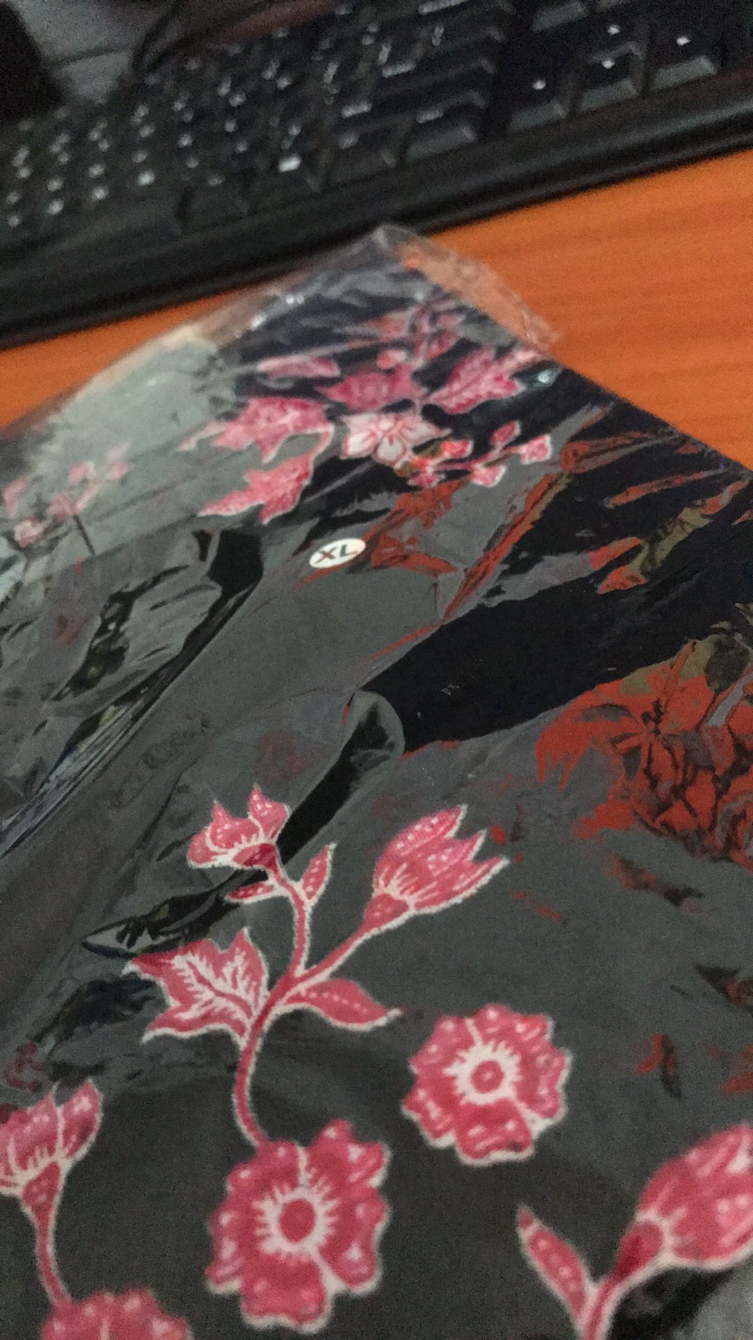 Baju Tunik Batik Fashion Atasan Tunik Cewek Kantor Outer Solo Td 178